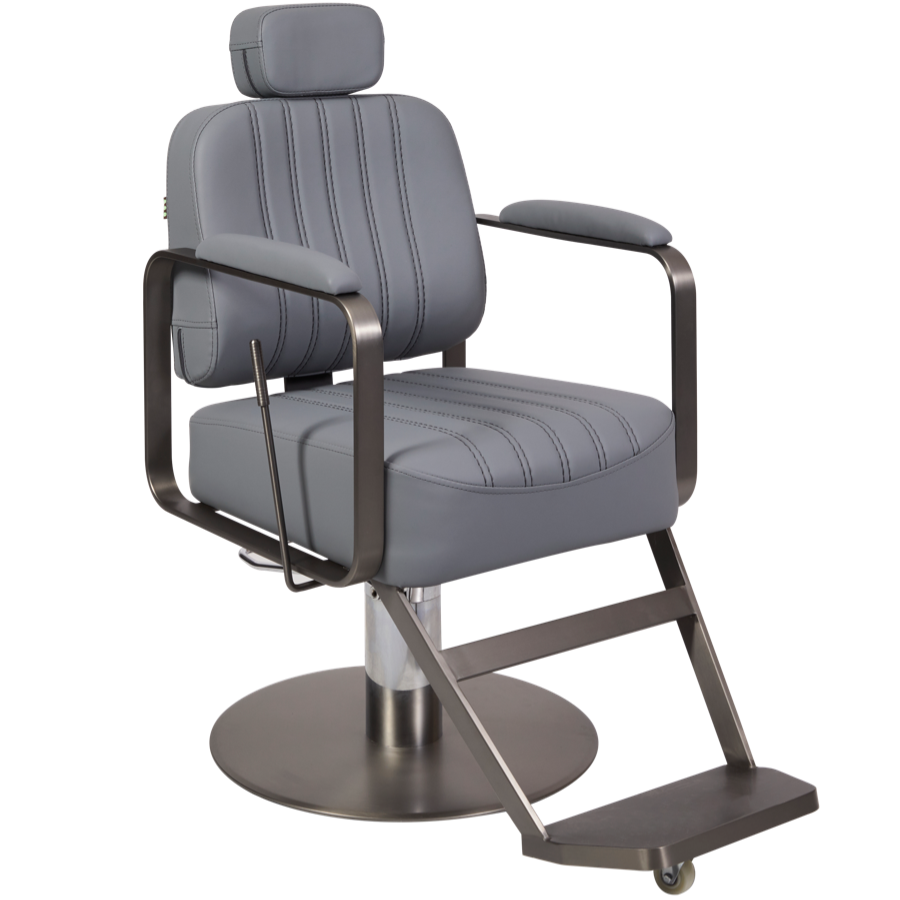 The Lexi Reclining Chair - steel Grey & Graphite by BEC