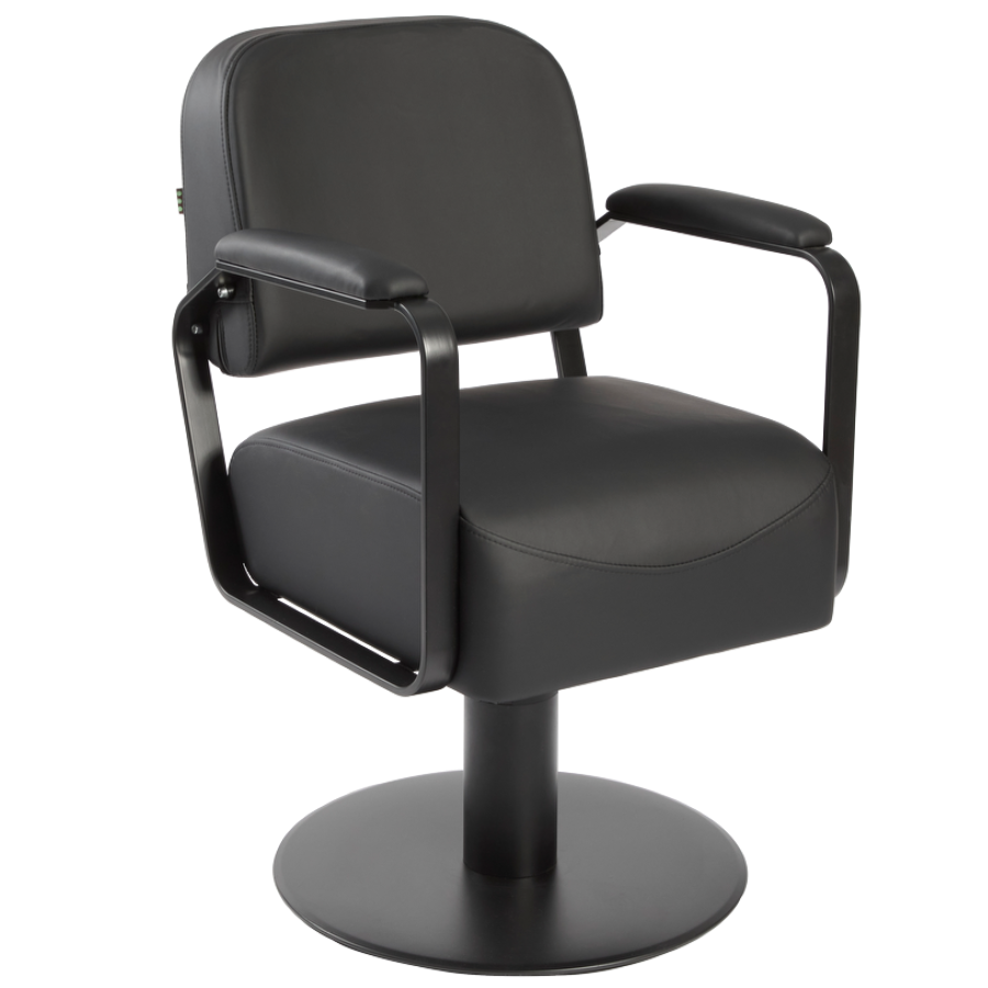 The Riley Styling Chair - Matte Black By SEC