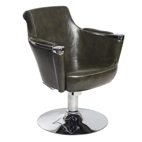 The Sandhurst Salon Styling Chair - Green by SEC