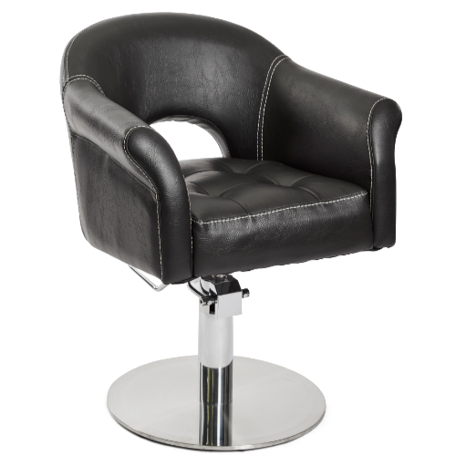 Black Phoenix Salon Styling Chair by SEC