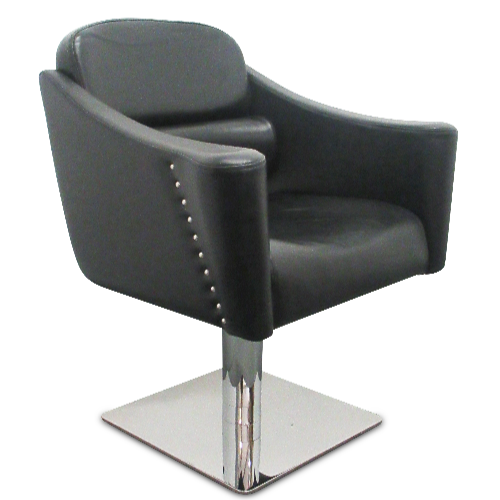 Black Chic Salon Styling Chair by SEC