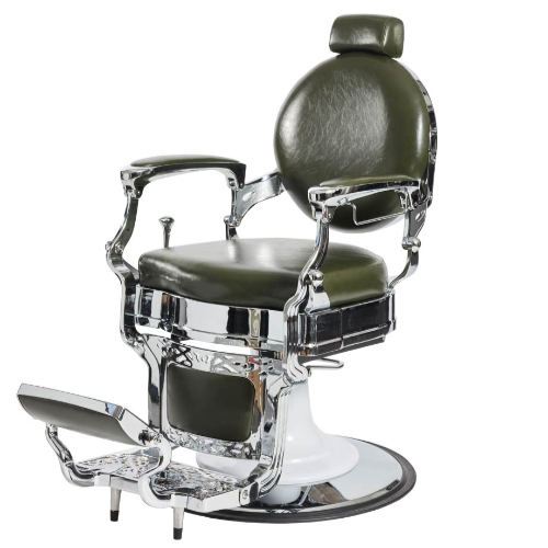 Green Capone Barber Chair by BEC