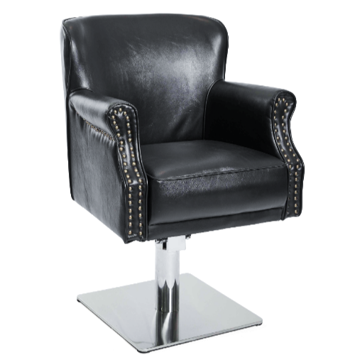 Black Comfort Salon Styling Chair by SEC