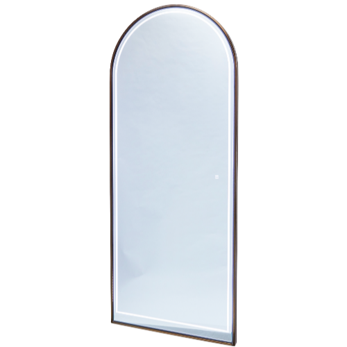 Copper Full Length Arched Salon Mirror by SEC