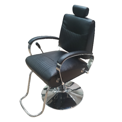 Black Miami Reclining Salon Styling Chair by SEC