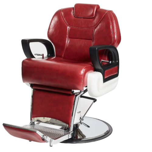 Red Shadow Barber Chair by BEC