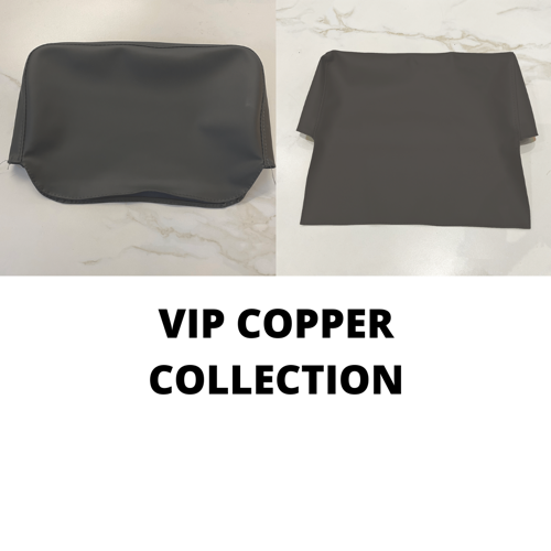 Charcoal &  Copper Premium Chair Covers by SEC