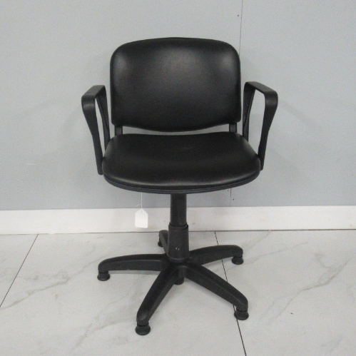 Used Black Gas Lift Salon Styling Chair - BH51C- GRADE 2