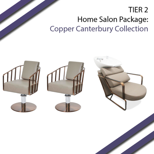 T2 Copper Canterbury Home Salon Package by SEC