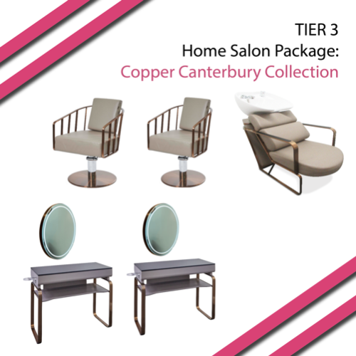 T3 Copper Canterbury Home Salon Package by SEC