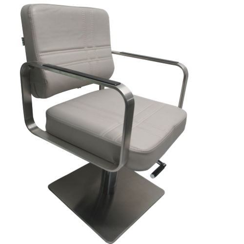 CL4T- Platinum Square Chair by SEC- CLEARANCE