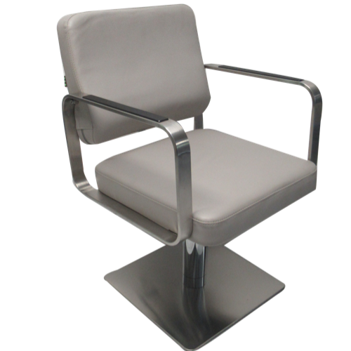 CL4L- Platinum Square Chair by SEC- CLEARANCE