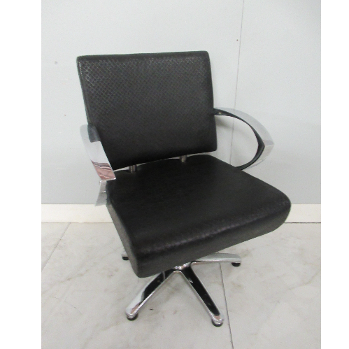 Used Black  Salon Styling Chair - BH91A- GRADE 2