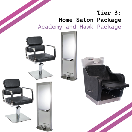 T3 Academy & Hawk Home Salon Package by SEC