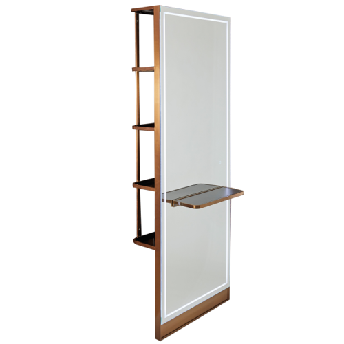 Copper Styling Unit with Storage by SEC