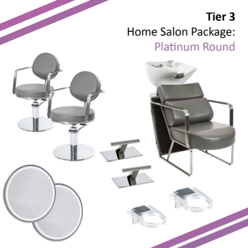 T3- Platinum Round Home Salon Package by SEC