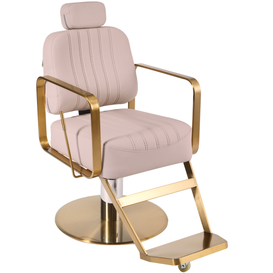 The Lilli Reclining Chair - Pink & Gold by SEC