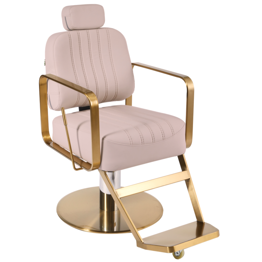 The Lilli Reclining Chair - Pink & Gold by SEC