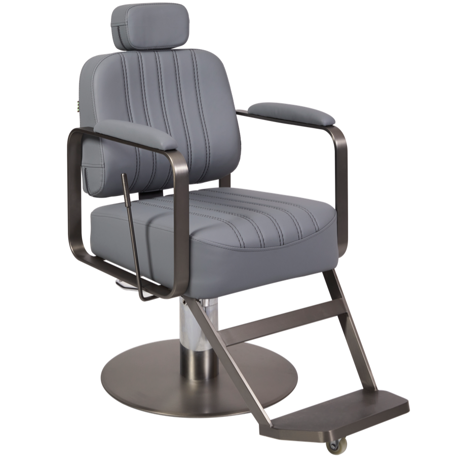 The Vinni Reclining Chair - Steel Grey & Graphite by SEC