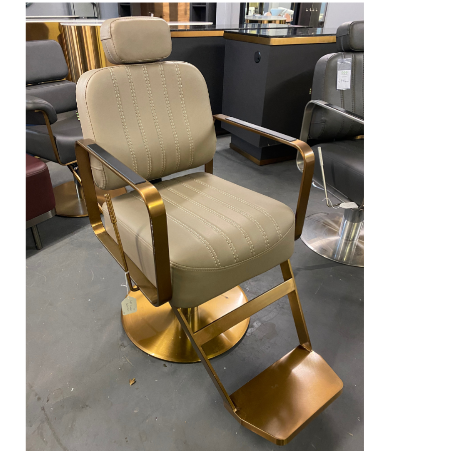 CL22v - Copper & Mushroom Reclining Chair by SEC