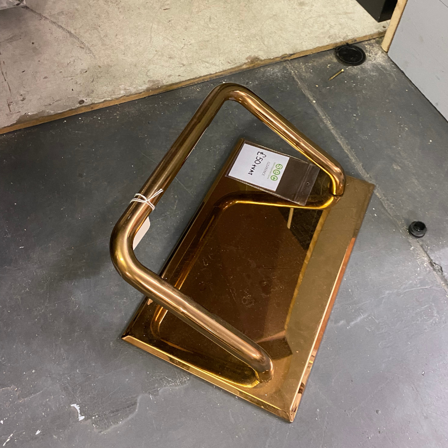 CL23T Copper Universal Salon Footrest by SEC - Clearance