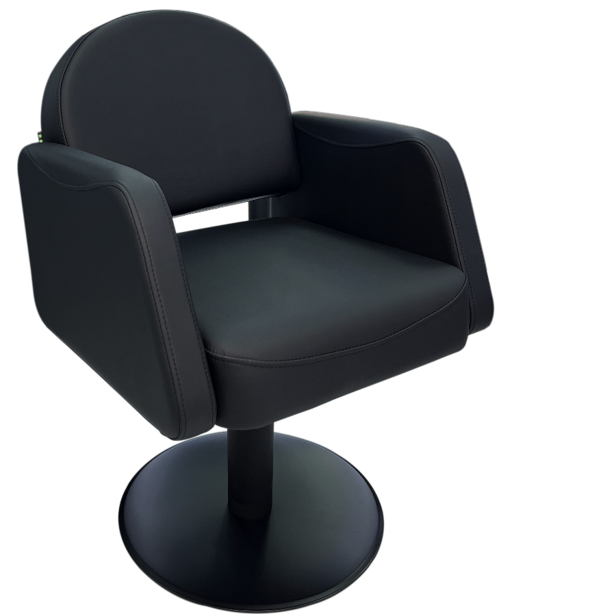 The Daffi Salon Styling Chair - Matte Black by SEC
