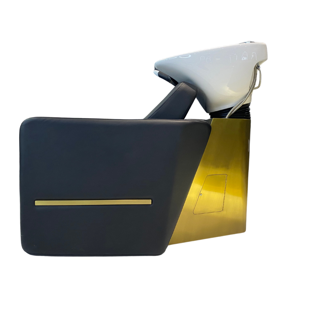 The Daisi Salon Backwash Unit - Black & Gold by SEC