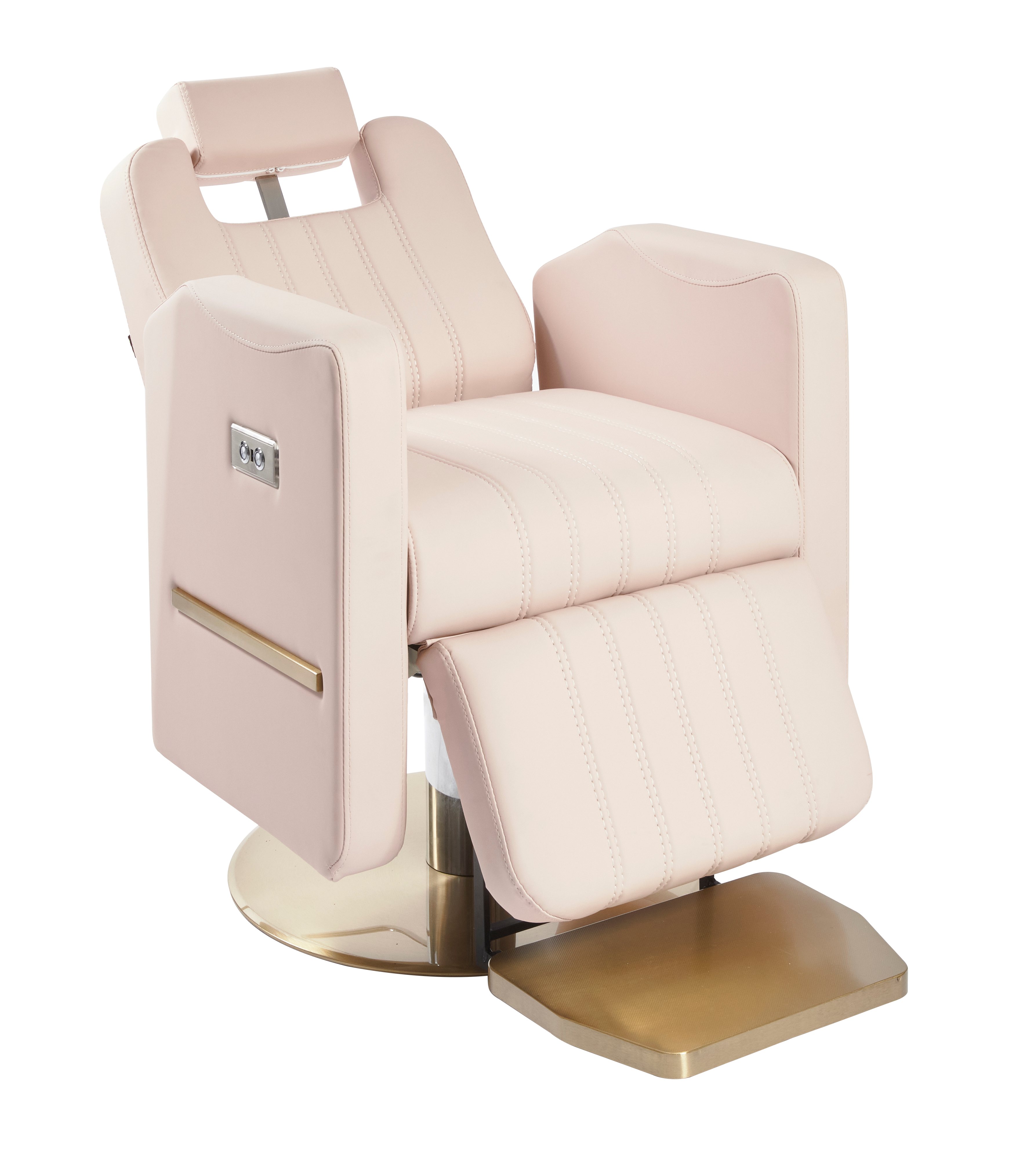 The Cherri Reclining Chair - Pink & Gold By SEC