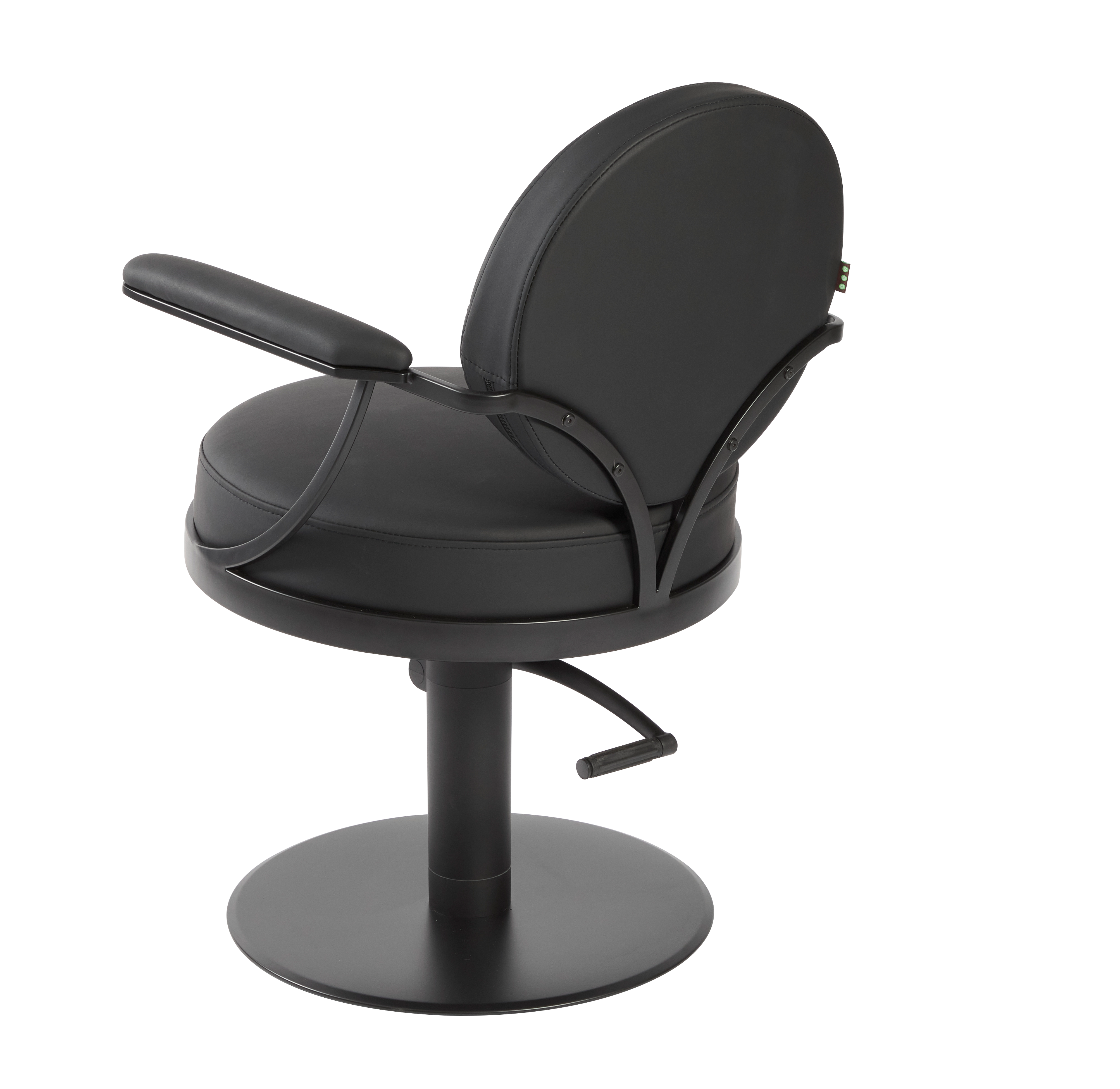 The Tulip Salon Styling Chair - Matte Black by SEC