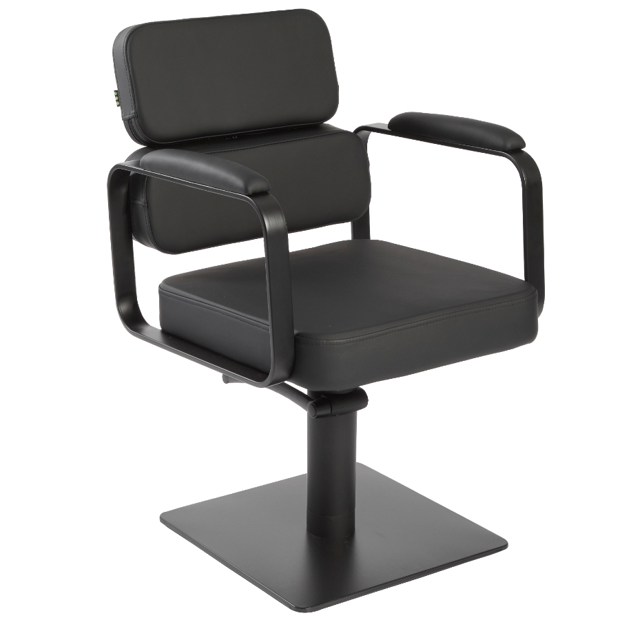 The Rosie Salon Styling Chair - Midnight Black by SEC