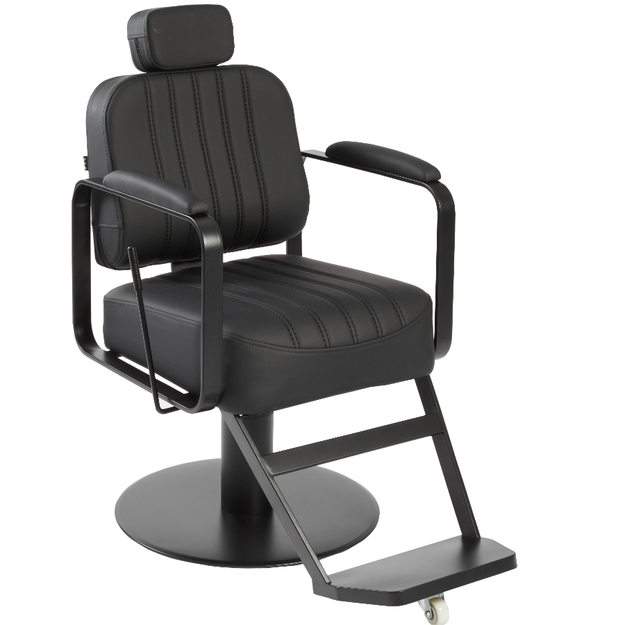The Lexi Reclining Chair - Midnight Black by SEC