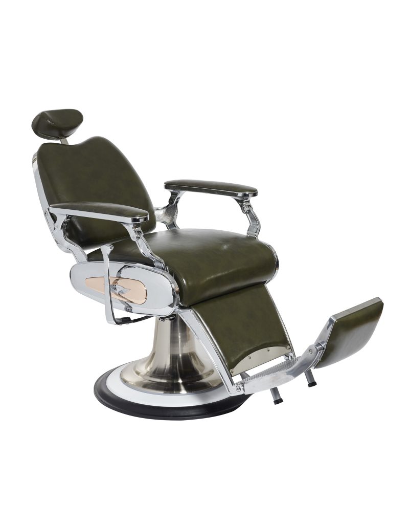 Green Legion Barber Chair by BEC