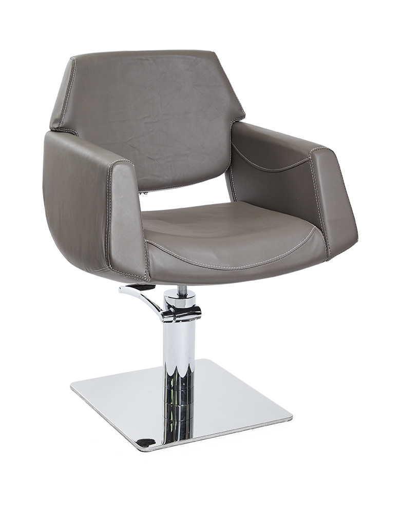 Dove Grey Lunar Pod Salon Styling Chair by SEC