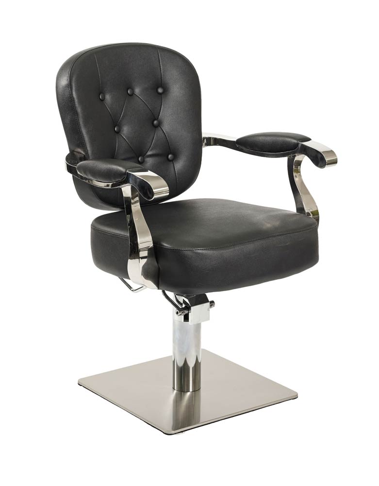 Black Sonata Salon Styling Chair by SEC
