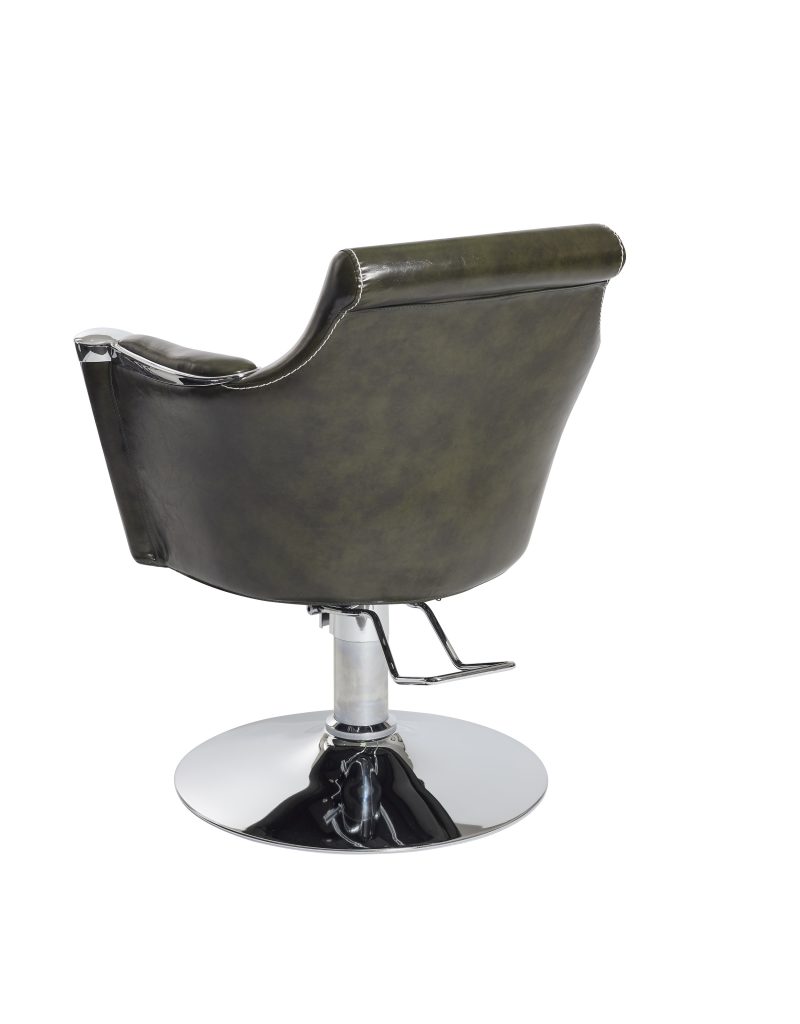 Green Sandhurst Salon Styling Chair by SEC