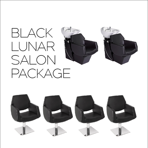 Black Lunar Pod Salon Package by SEC