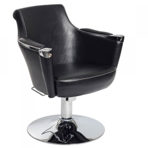The Sandhurst Salon Styling Chair - Black by SEC