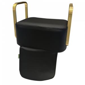 The Tilli Booster Seat -  Black & Gold by SEC