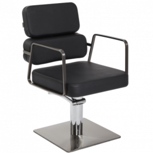 The Sunni Salon Styling Chair - Black & Graphite by SEC