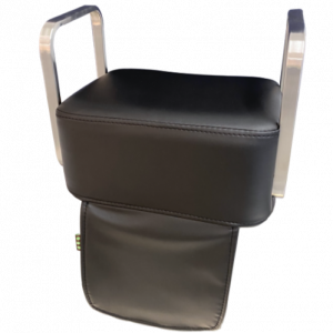 The Tilli Booster Seat - Black & Silver by SEC