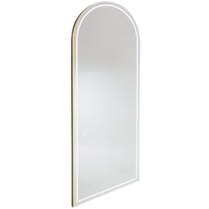 Gold Full Length Arched Salon Mirror by SEC