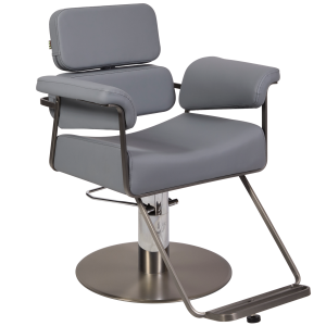 Steel Grey & Graphite Kensington Salon Styling Chair by SEC