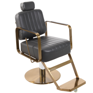 The Lexi Reclining Chair - Charcoal & Copper by SEC