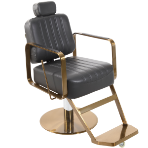 The Lilli Reclining Chair - Charcoal & Copper by BEC