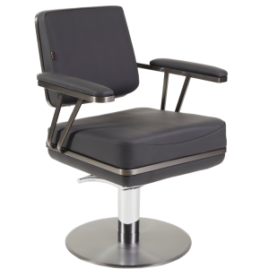 The Jasmine Salon Styling Chair - Graphite & Charcoal by SEC
