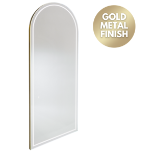 The Paris Arched Salon Mirror - Gold by SEC