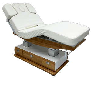 The 4-Motor Massage Bed - White by SEC