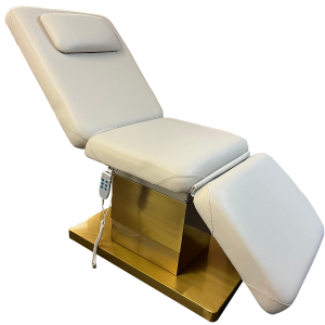 The 3-Motor Massage Bed - Ivory & Gold by SEC