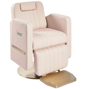 The Cherri Reclining Chair - Pink & Gold By SEC