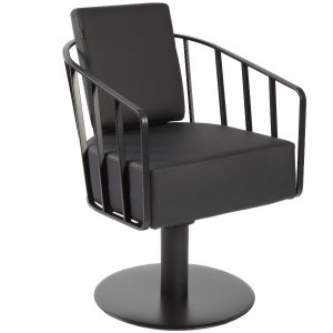 The Willow Salon Styling Chair - Midnight Black by SEC